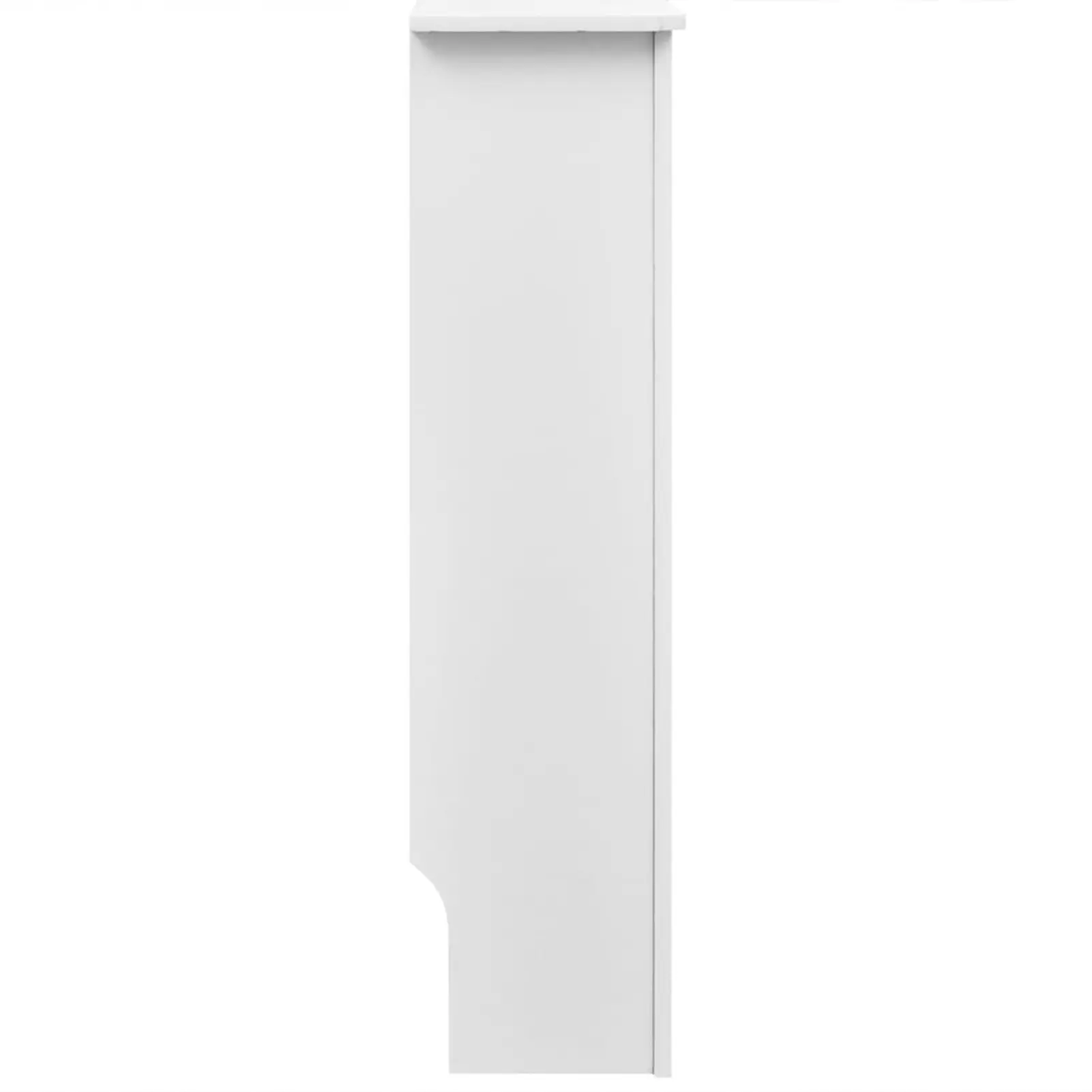 2024 New Home Living Room Furniture White Heater Cover Cabinet Shelf Living Room Decoration MDF Radiator Cover Heating Cabinet