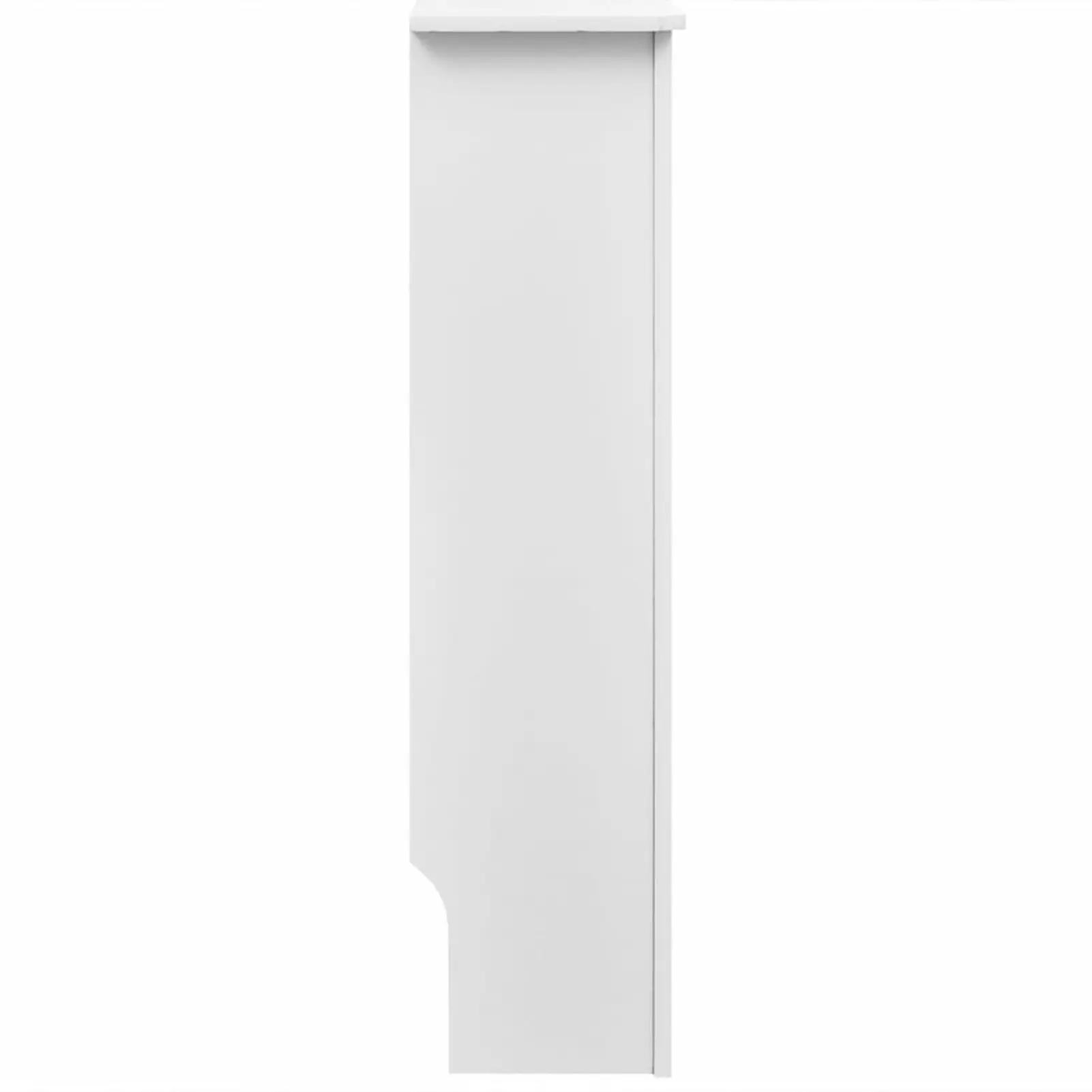 2024 New Home Living Room Furniture White Heater Cover Cabinet Shelf Living Room Decoration MDF Radiator Cover Heating Cabinet