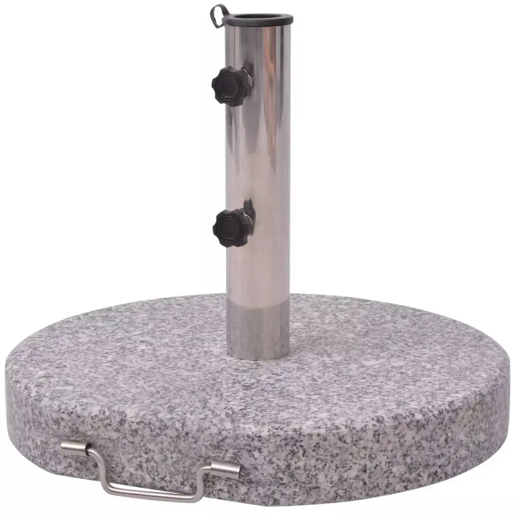 High-quality Parasol Stand Metal Outdoor Umbrella Base Outdoor Furniture Leisure Umbrella Accessory Stainless Steel 17.7"