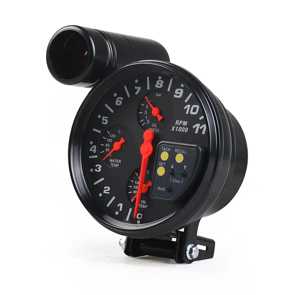 5 inch Tachometer Pressure Gauges 5inch Car Tachometer Oil Temperature Gague Oil Pressure Meter car Switch Tachometers