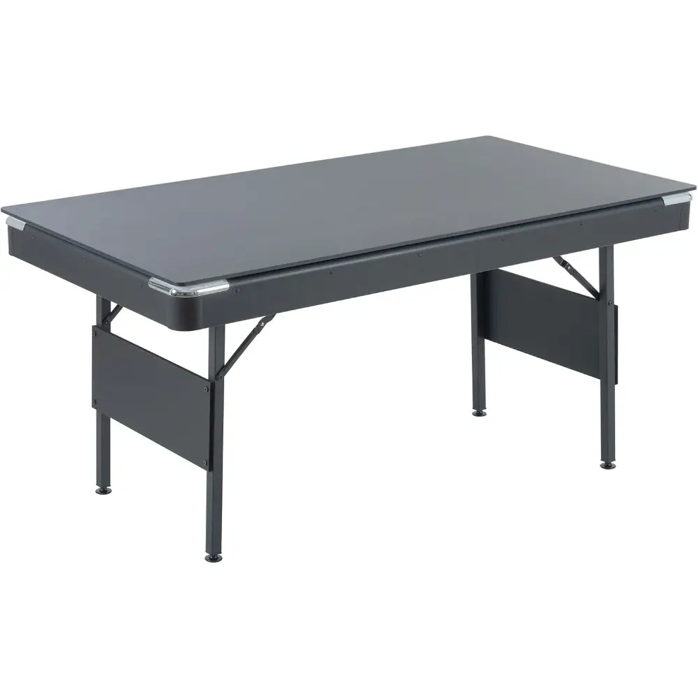 3 in 1 Pool Ping Pong Dining Combo, 65.75in Foldable Billiard/Table Tennis, Multi Game for Adults Kids, With Billiard and Tennis