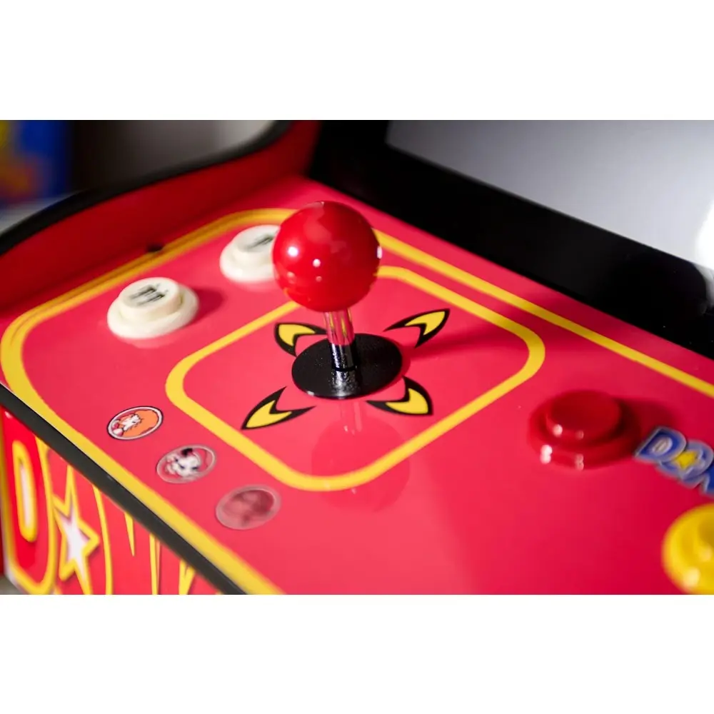 Doc and Pies Arcade Factory Classic Home Arcade Machine - Tabletop and Bartop - 412 Retro Games - Full Size LCD Screen, Buttons