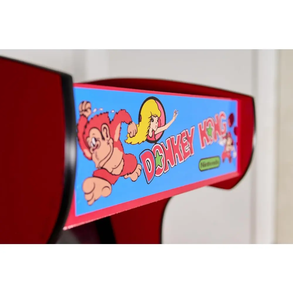 Doc and Pies Arcade Factory Classic Home Arcade Machine - Tabletop and Bartop - 412 Retro Games - Full Size LCD Screen, Buttons
