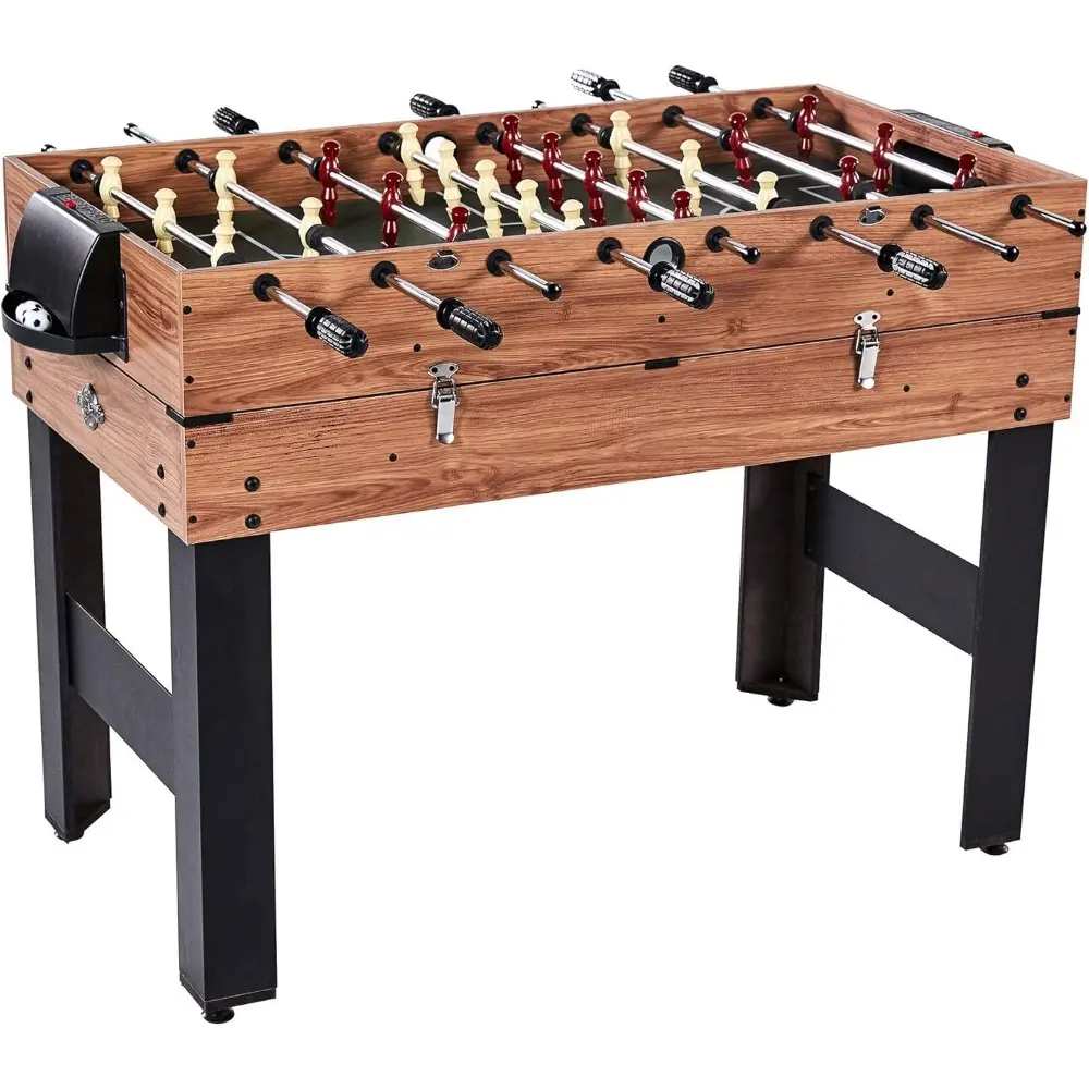 Lancaster 3 in 1 Sports Multigame, Pool Billiards, Slide Hockey, Foosball Game Table
