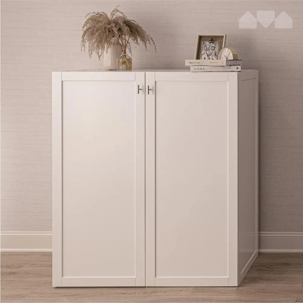 Diplomat Folding Bed Storage Closet Murphy Cabinet, 49x42.5 in. (Bed Not Included)