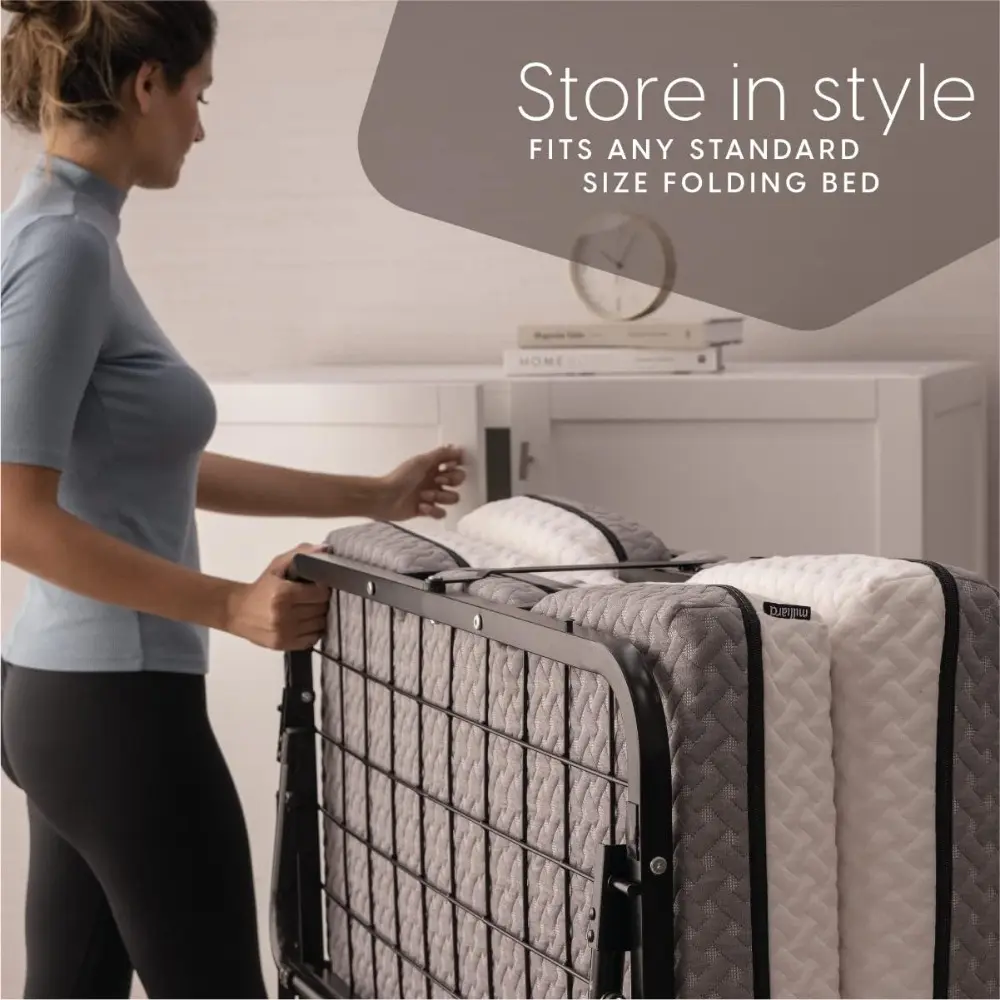 Diplomat Folding Bed Storage Closet Murphy Cabinet, 49x42.5 in. (Bed Not Included)