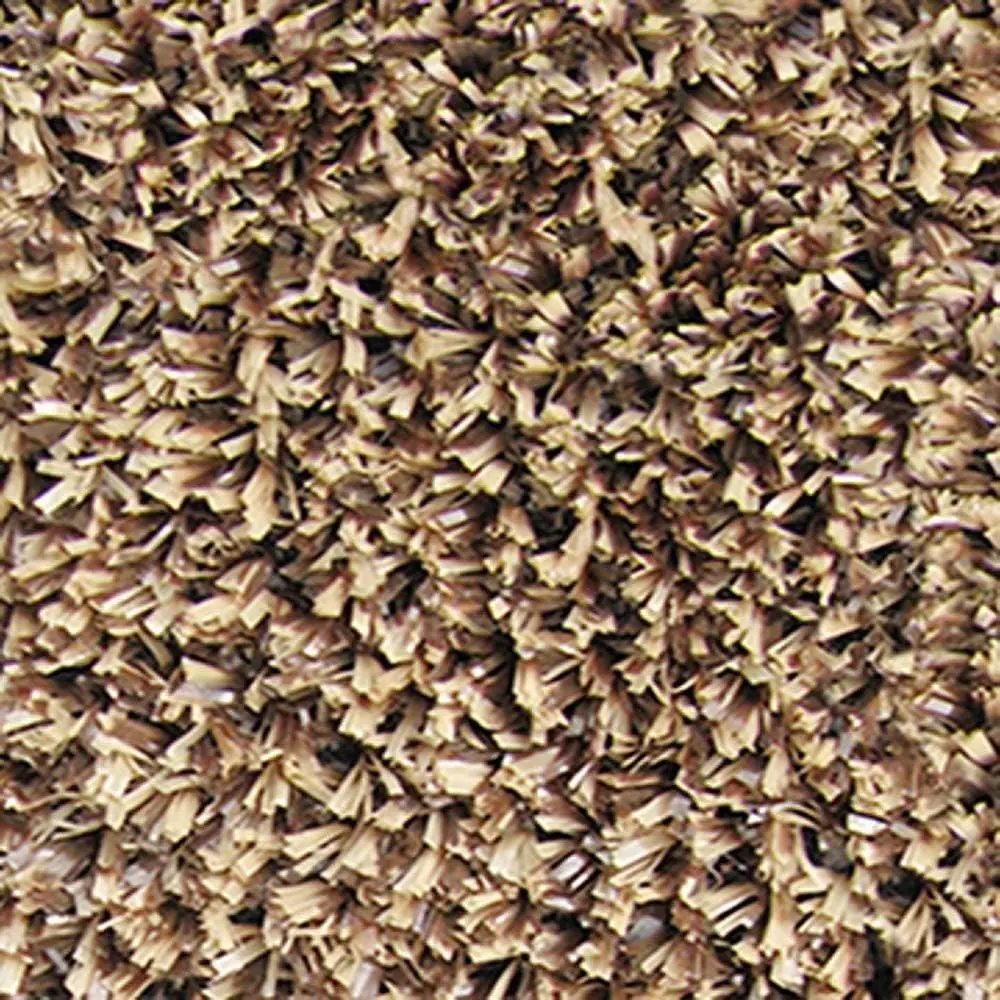 House, Home and More Outdoor Artificial Turf with Marine Backing – Woodland Brown 6 Feet X 10 Feet – Spectrum Series .25 Inch Pi