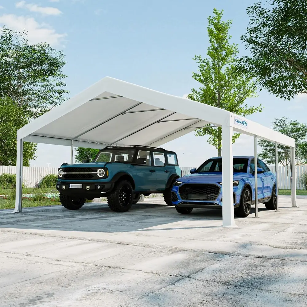 20x20 Heavy Duty Party Tent with Roll-up Ventilated Mesh Windows&Cover, Outdoor Event Shelter for Parties Wedding Carports Cano