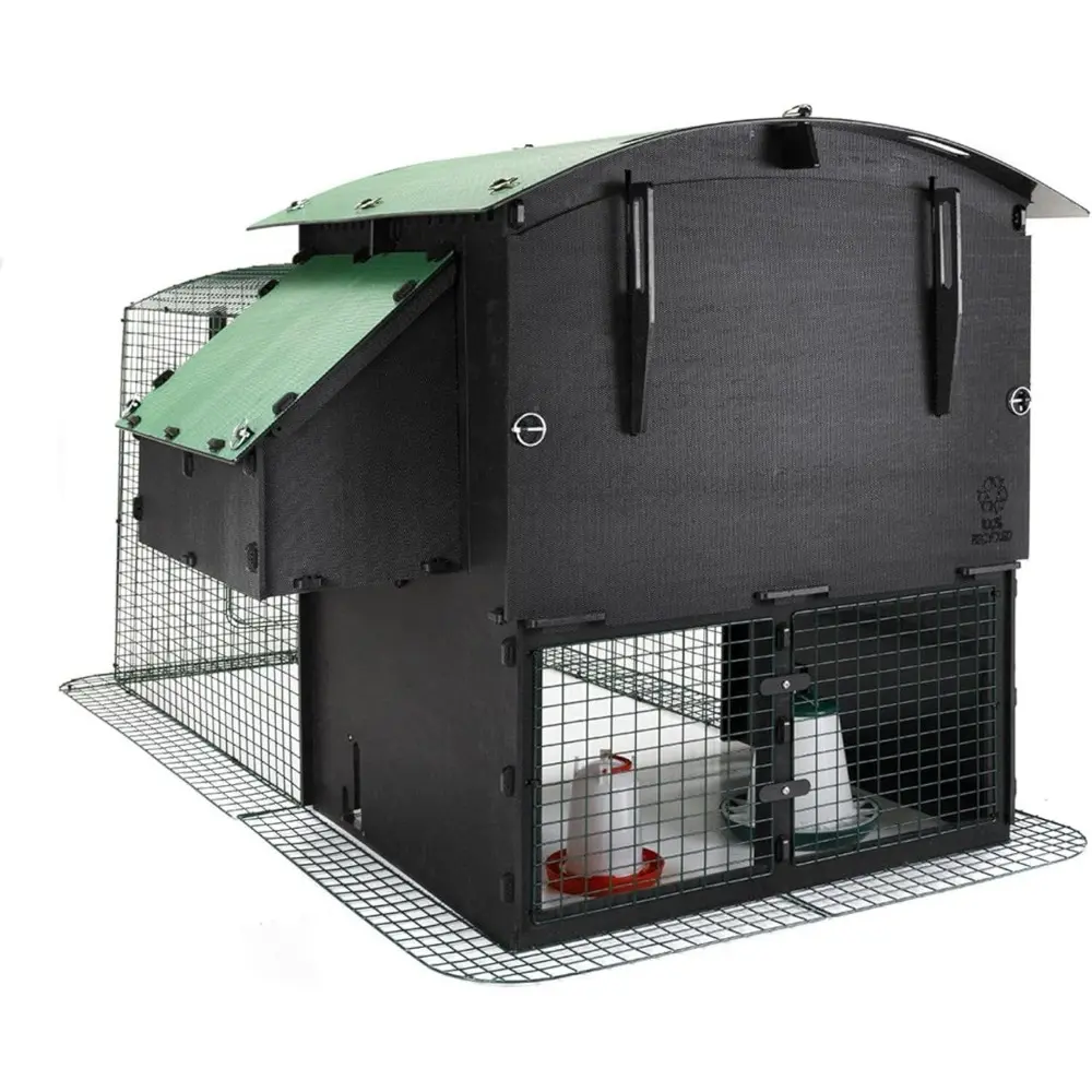 6.5ft Chicken Run only for The Nestera Large Raised Plastic Chicken Coop (coop not provided)