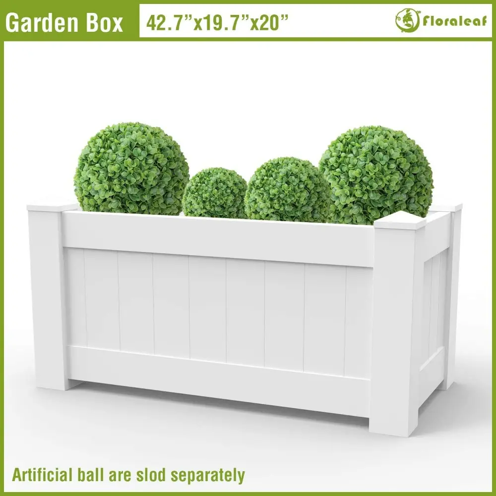 FLORALEAF31 X 20" X 20" Raised Garden Box Above Ground Planter for Growing Vegetables Flowers Herbs, DIY Gardening, Whelping Pen