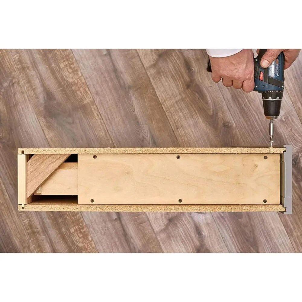 Rev-A-Shelf 3" Pull Out Shelf Organizer for Between Base Kitchen Cabinets, Adjustable Filler Spice Rack Seasoning Storage Holder