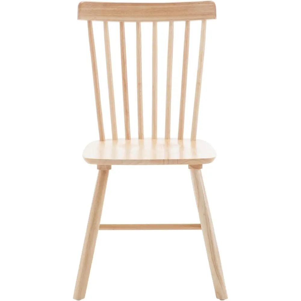 Dining Chairs Set of 4, Vintage Kitchen Chairs Windsor Chairs with Solid Wood Legs Country Farmhouse Style, Oak