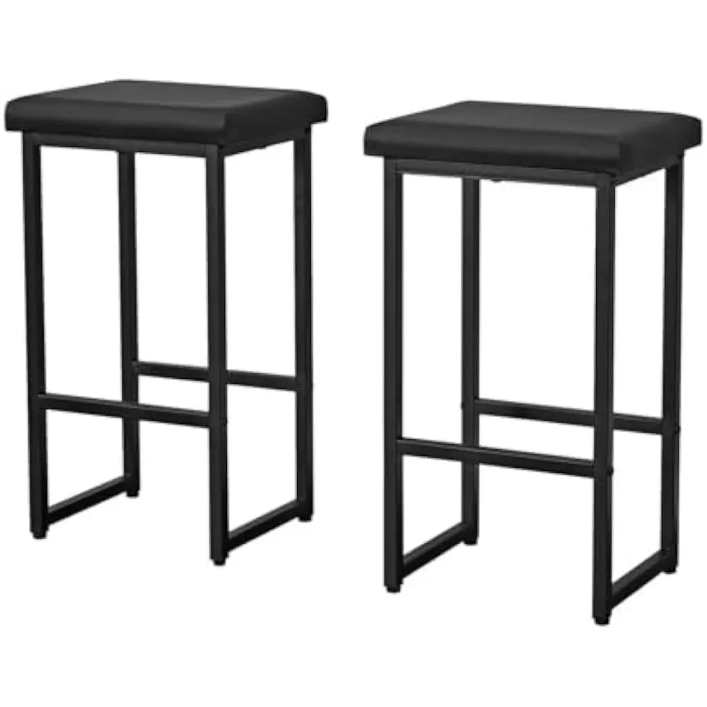 3 Piece Dining Table Set Kitchen Bar Table with Two Stool Storage Shelves Wood Counter Height Table Top with Sew Kerf Finish Di