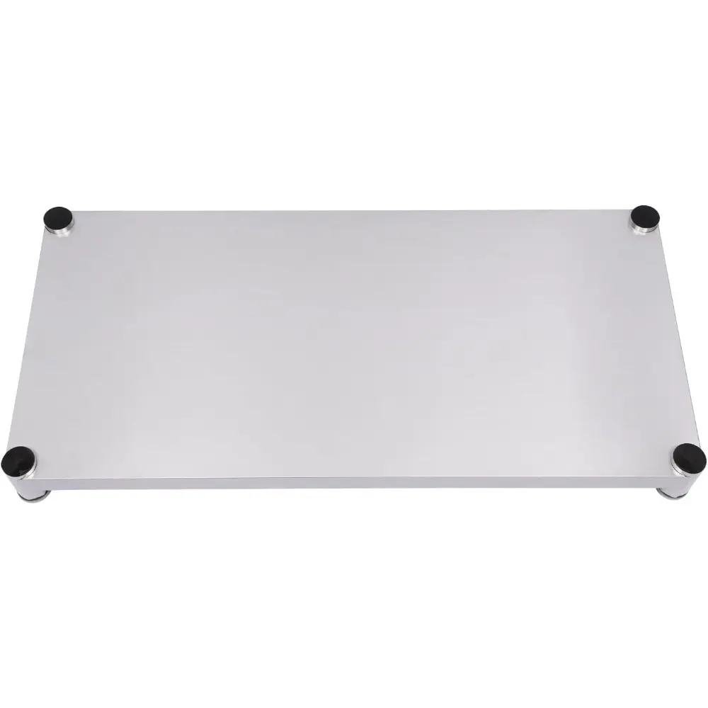 Commercial Stainless Steel Sink, Free Standing Prep Table Utility Sink, Silver Sink with Countertop for Outdoor Indoor Garage Ki