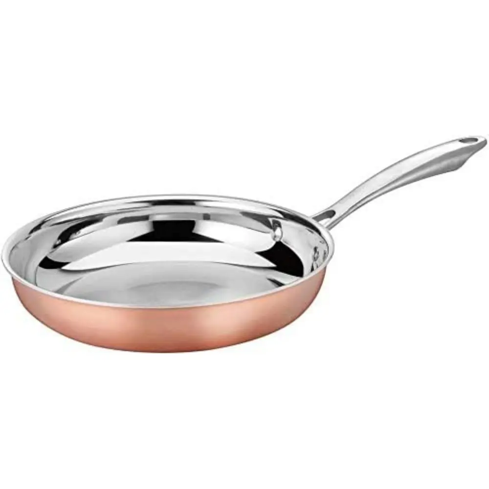 CTPG-11PC Copper Tri-Ply Stainless Steel Lids 11-Piece Aluminum Core Cookware Set