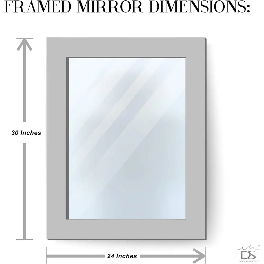 Multi-Colored & Silver, Luxe Mosaic Glass Framed Wall Mirror, Decorative Embossed Mosaic Rectangular Vanity Mirror/Accent Mirror