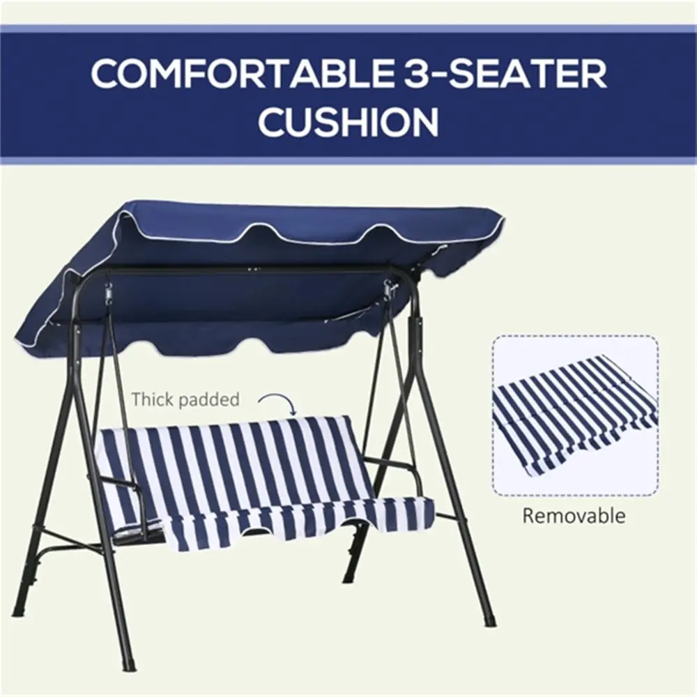 Outdoor Porch Swing, Sunshade and rain shelter, Courtyard Wind-Watching Chair, Courtyard Waterproof and dustproof Swing seat Cov