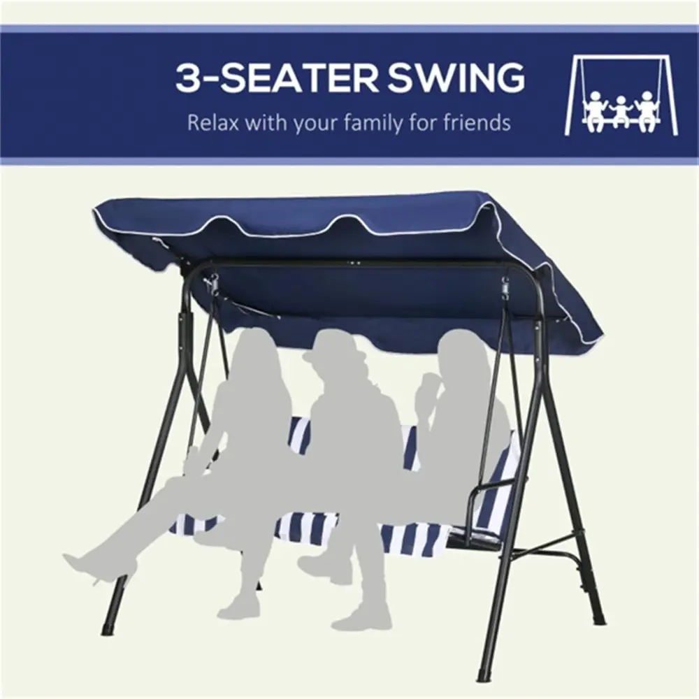 Outdoor Porch Swing, Sunshade and rain shelter, Courtyard Wind-Watching Chair, Courtyard Waterproof and dustproof Swing seat Cov