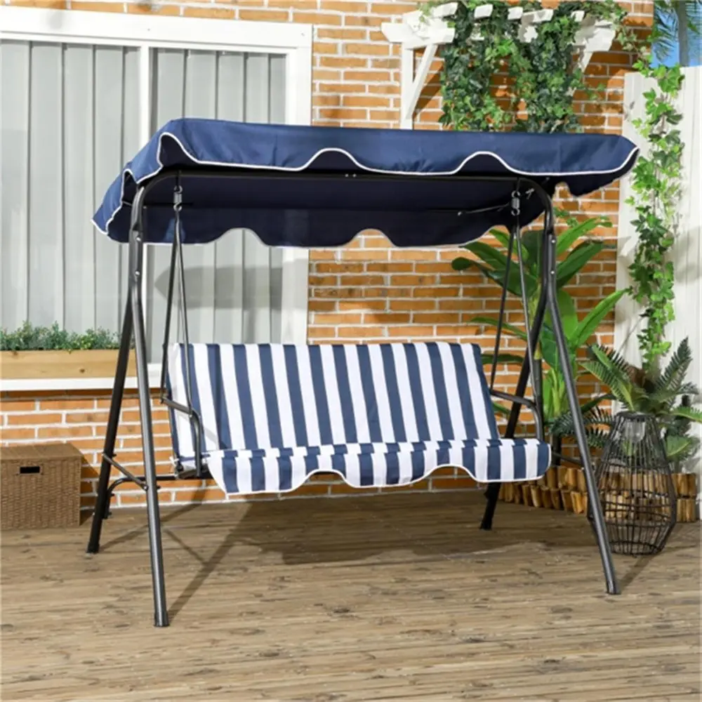 Outdoor Porch Swing, Sunshade and rain shelter, Courtyard Wind-Watching Chair, Courtyard Waterproof and dustproof Swing seat Cov