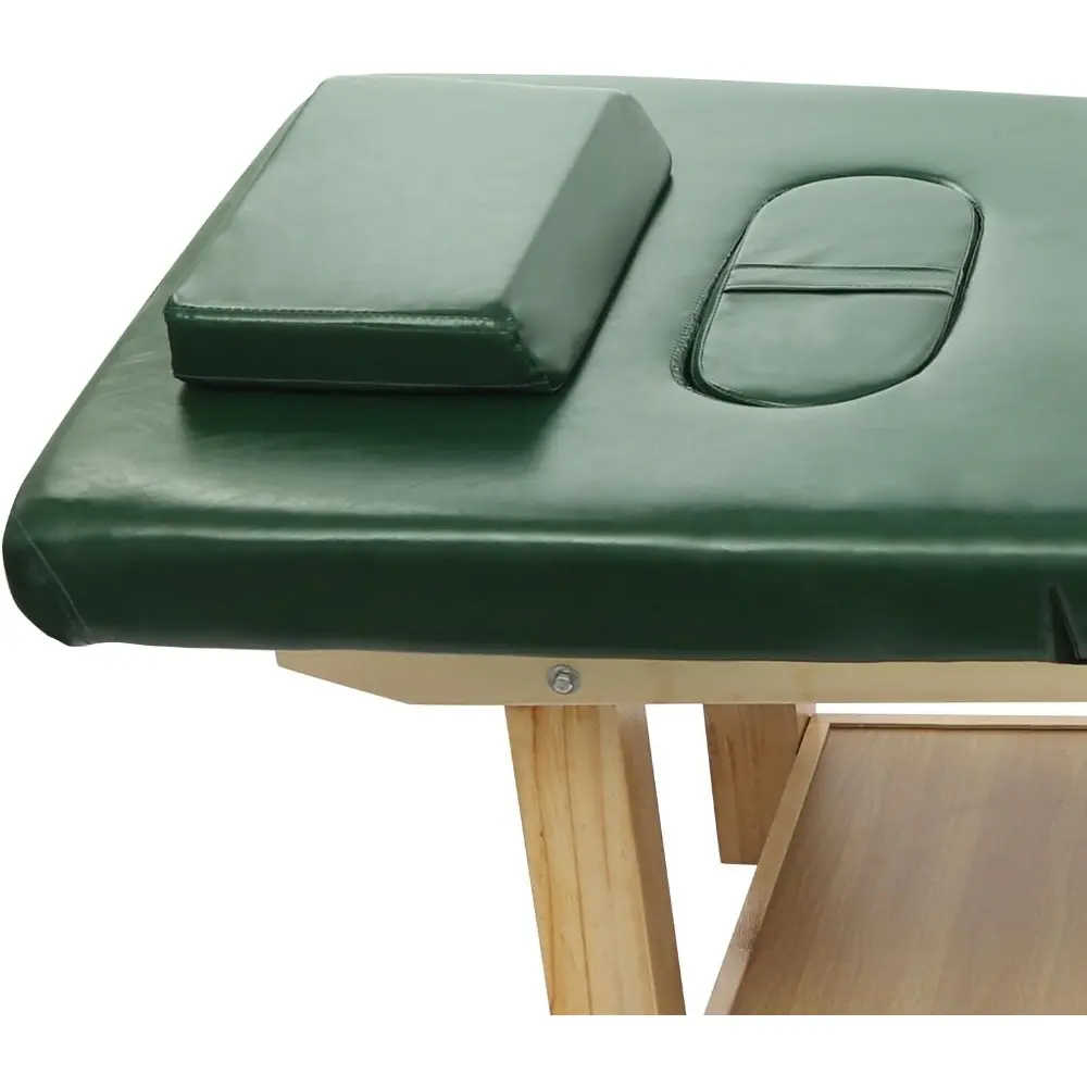 Wood Stationary Massage Table,Professional Massage Bed for Treatment Table Physical Therapy Salon Spa Facial Bed,Adjustable Back