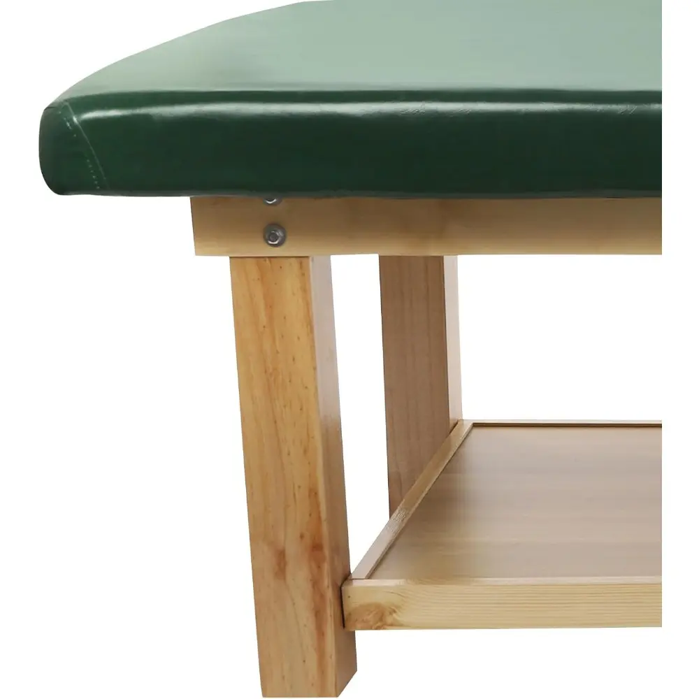 Wood Stationary Massage Table,Professional Massage Bed for Treatment Table Physical Therapy Salon Spa Facial Bed,Adjustable Back