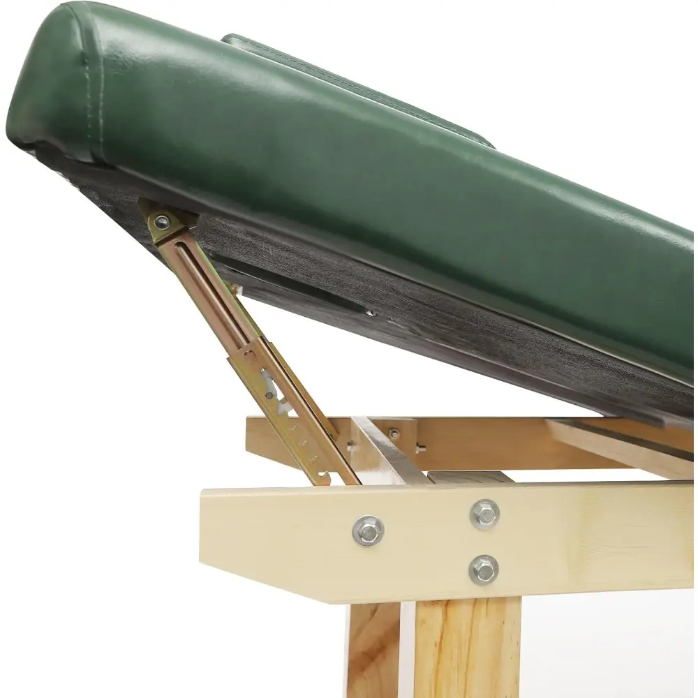 Wood Stationary Massage Table,Professional Massage Bed for Treatment Table Physical Therapy Salon Spa Facial Bed,Adjustable Back