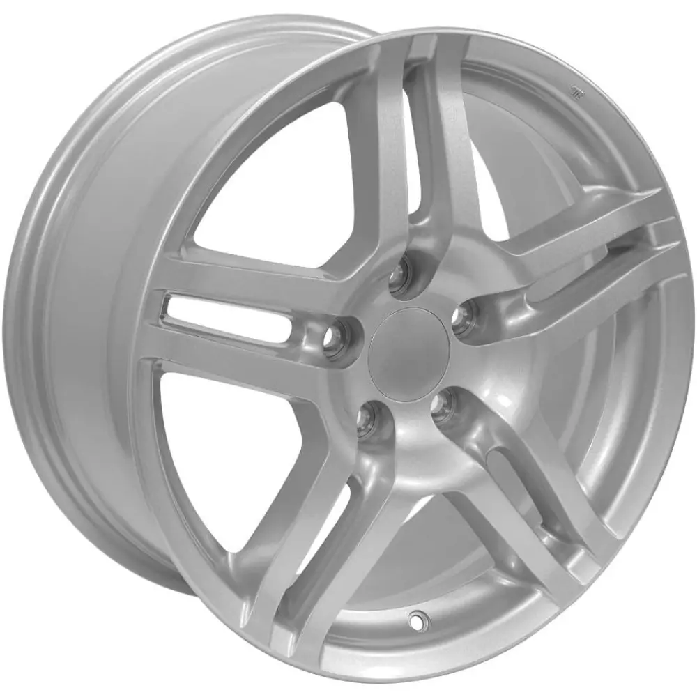 OE Wheels AC04 17 Inch Rim Fits TL Style 5x114.3 17x8 Gloss Silver - Hollander 71762 (1)