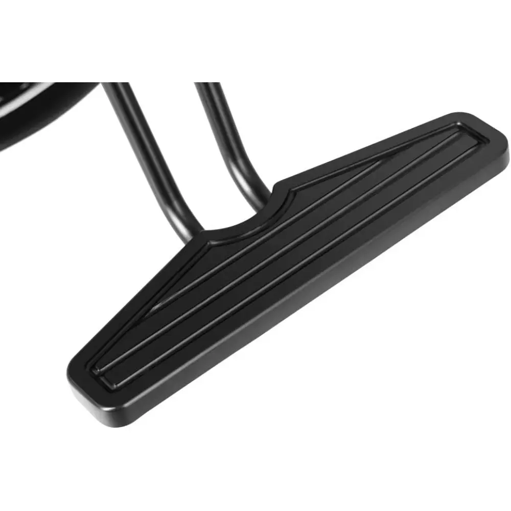 Salonsunny Black Round Base Heavy Duty Hydraulic Pump Styling Salon Shampoo Chairs All Purpose Barber Chairs Cutting Reclining C
