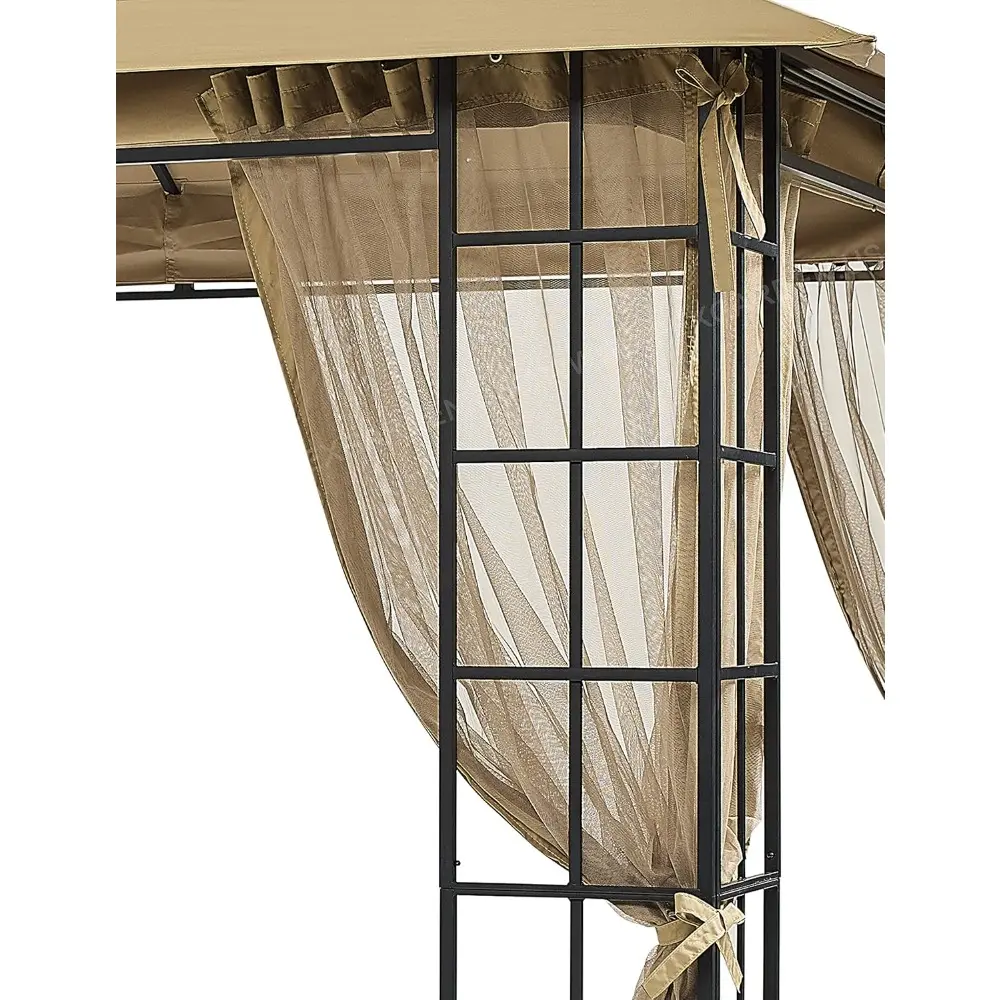 Apex Garden 10 ft. x 12 ft. Melody Gazebo with Mosquito Net