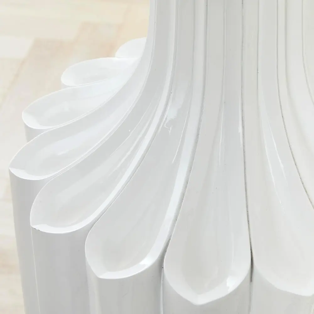 48.75 Inch Tall Resin Vase, Modern Home Decor Savannah Floor Vase for Living Room, Bedroom & Office, Statement Piece for Interi