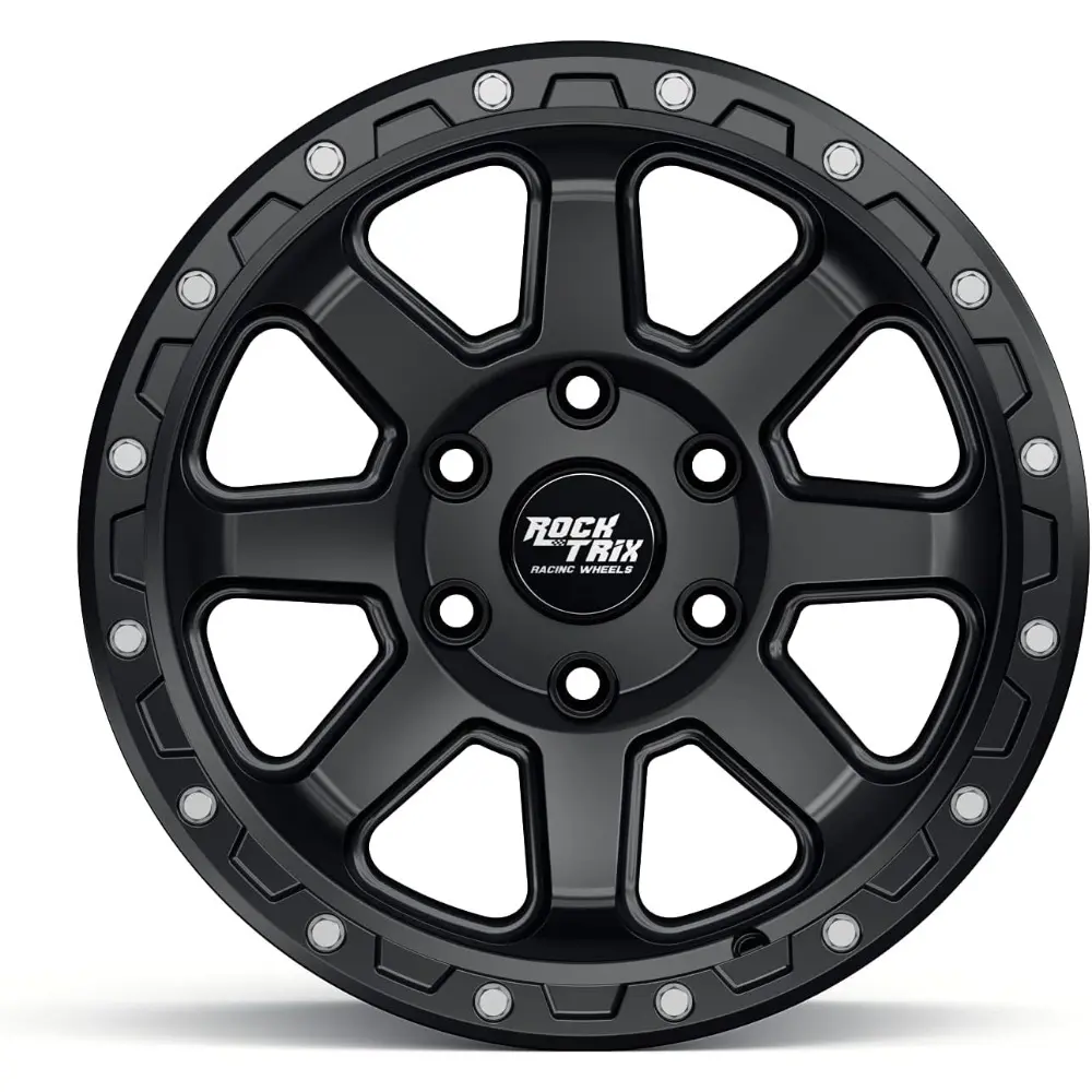 RT116 17 inch Wheel Compatible with 2001+ Toyota Tacoma 6x5.5" (6x139.7) Bolt Pattern, 17x9 (-12mm Offset), 106.1mm Bore, Matte