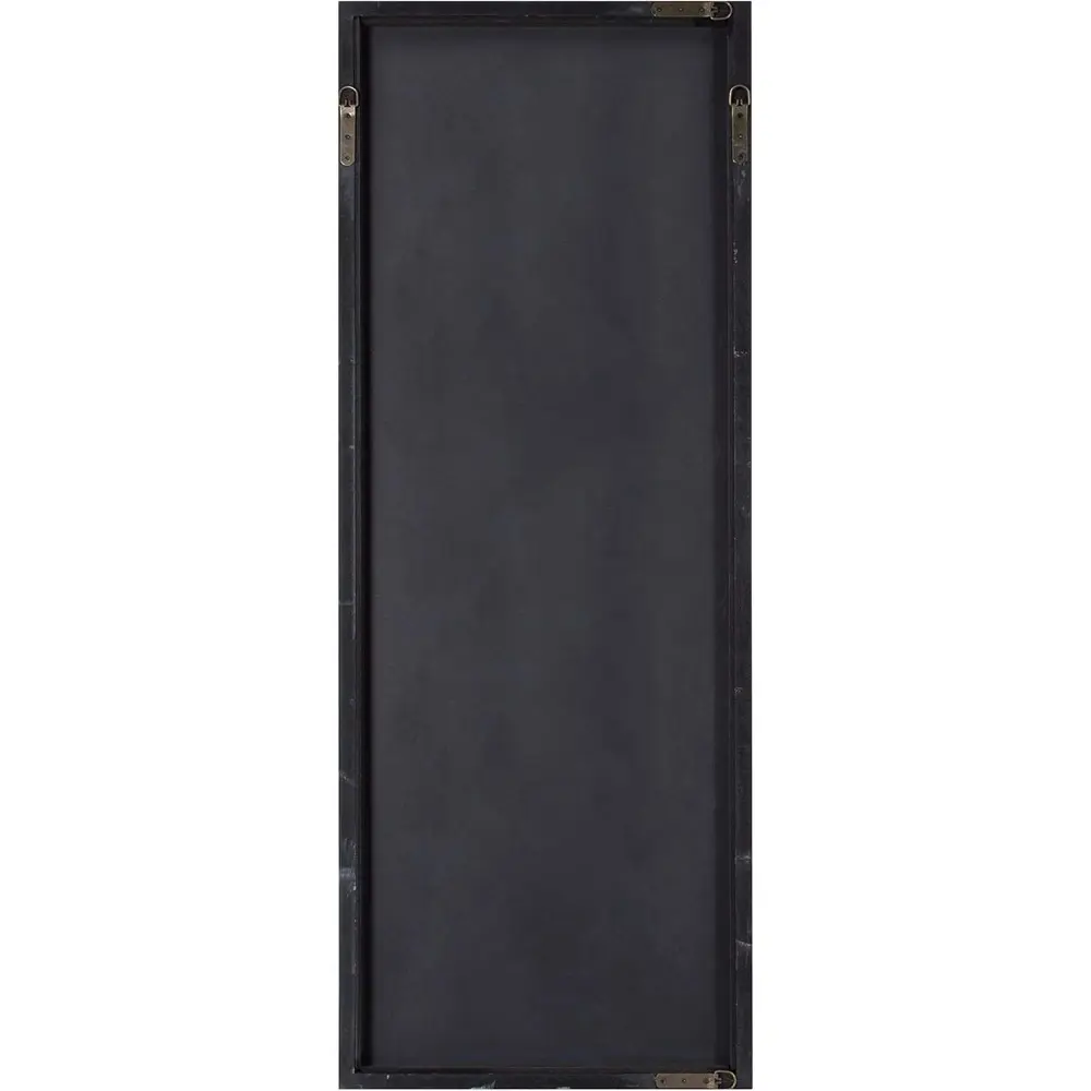 Vanderford Glam Panel Framed Wall Mirror, 18 x 47, Gold, Modern Full Length Mirror for Wall
