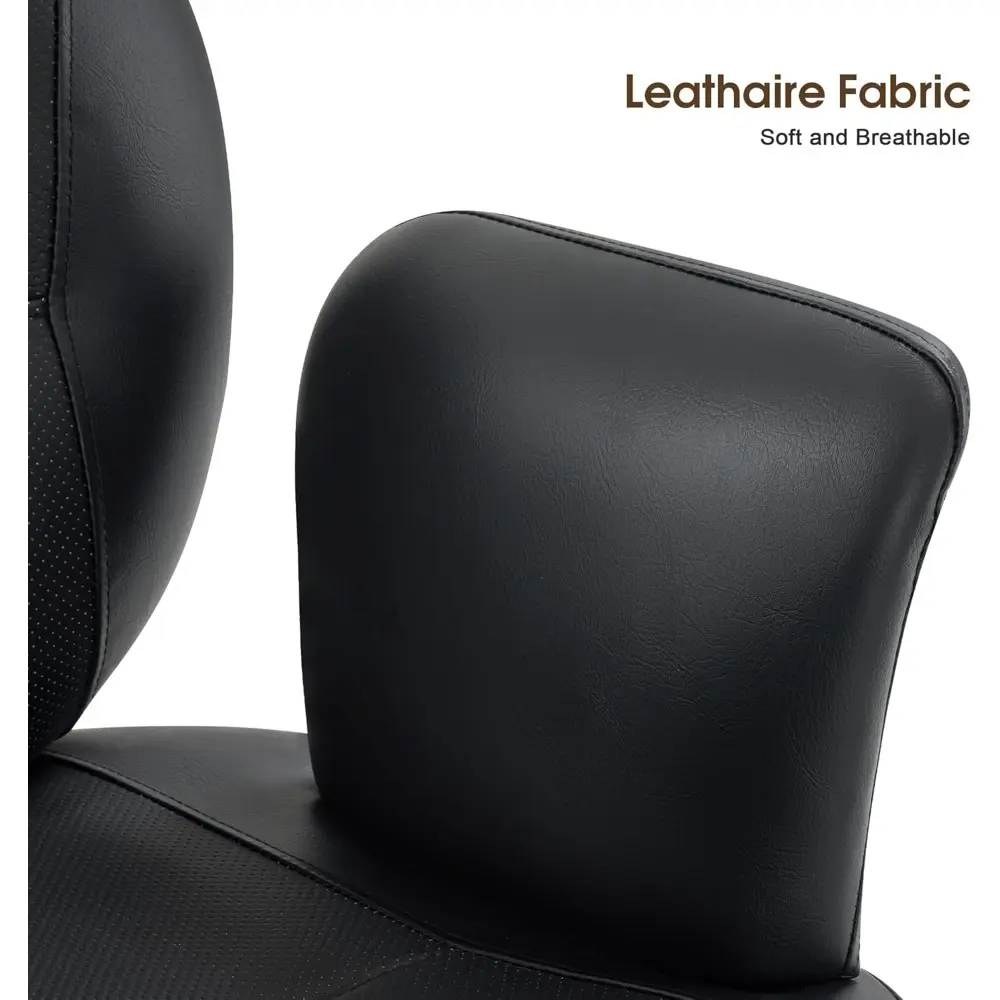 Hydraulic Salon Chair, Modern Ins Style Barber Chair for Hair Stylist, Breathable PVC Leather Beauty Spa Salon Styling Chair fo