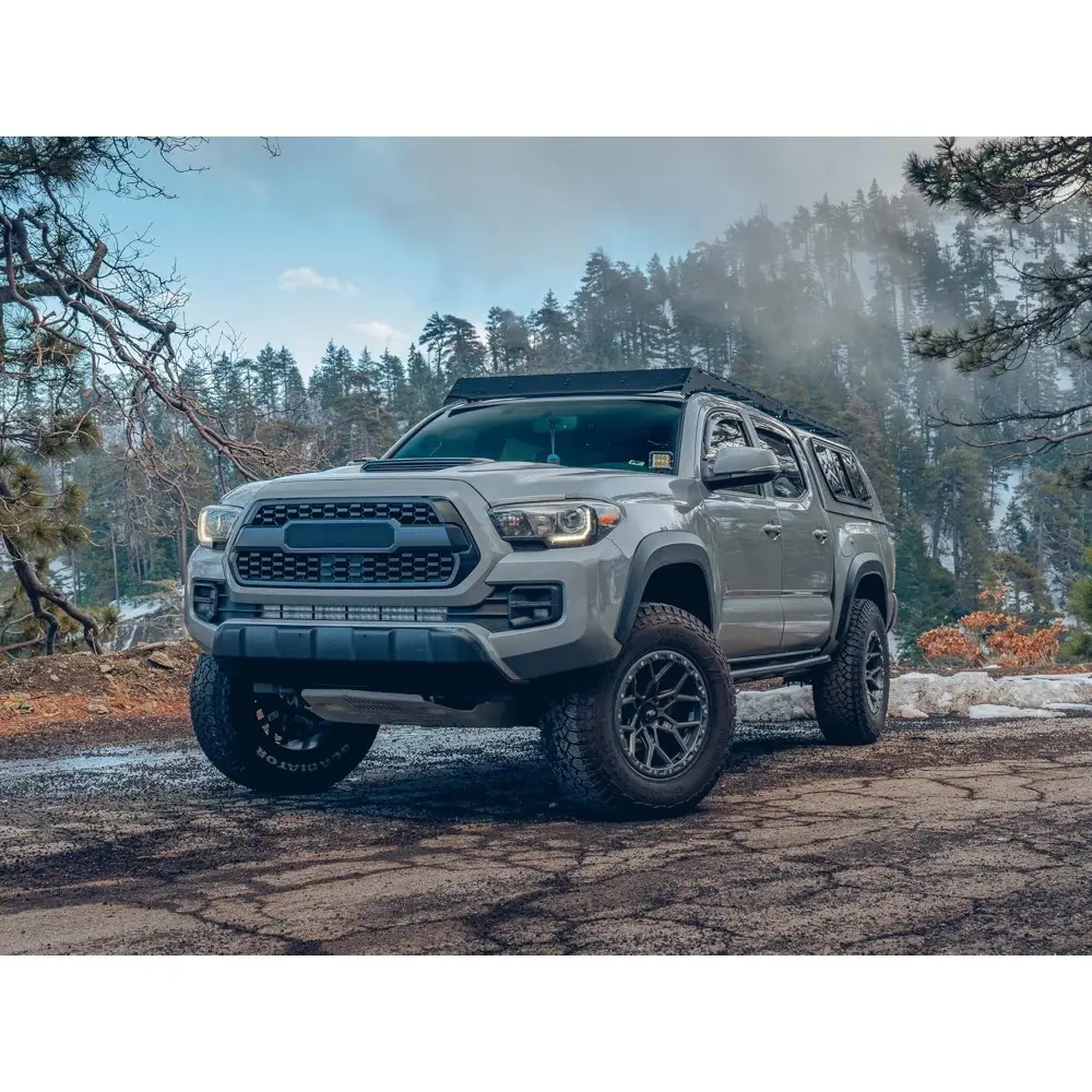 RT107 18 inch Wheel Compatible with 2001+ Toyota Tacoma 6x5.5" (6x139.7) Bolt Pattern, 18x9 (-12mm Offset), 106.1mm Bore, Matte