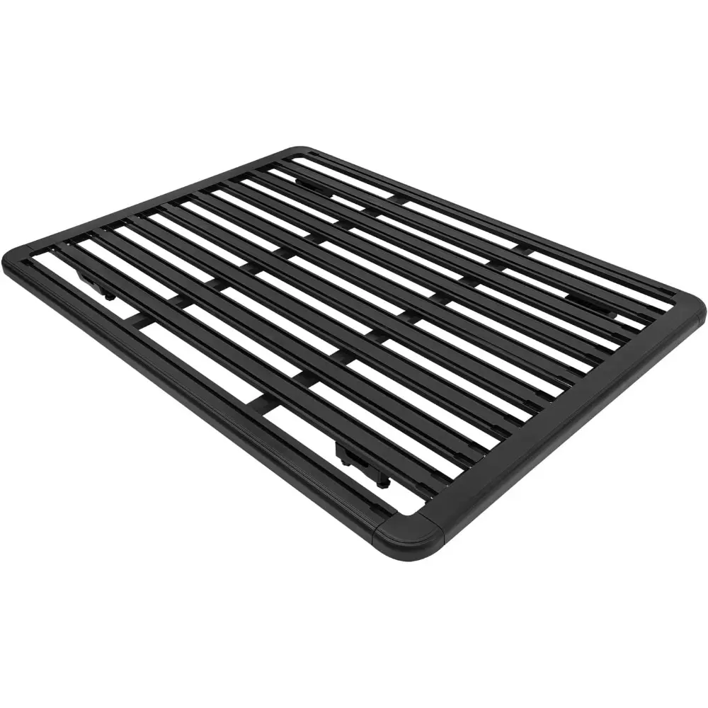 63x47.2In Car Roof Rack 440LBS Capacity Platform Rack Luggage Aluminum Alloy Roof Rack Platform with Cargo Carrier Set & Crossba