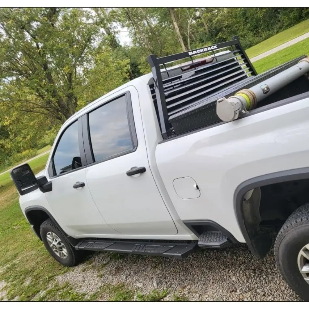 COMNOVA Aluminum Running Boards Compatible with 2022-2025 Toyota Tundra CrewMax. 6.5 Inch Tundra Running Boards, Black Side Step