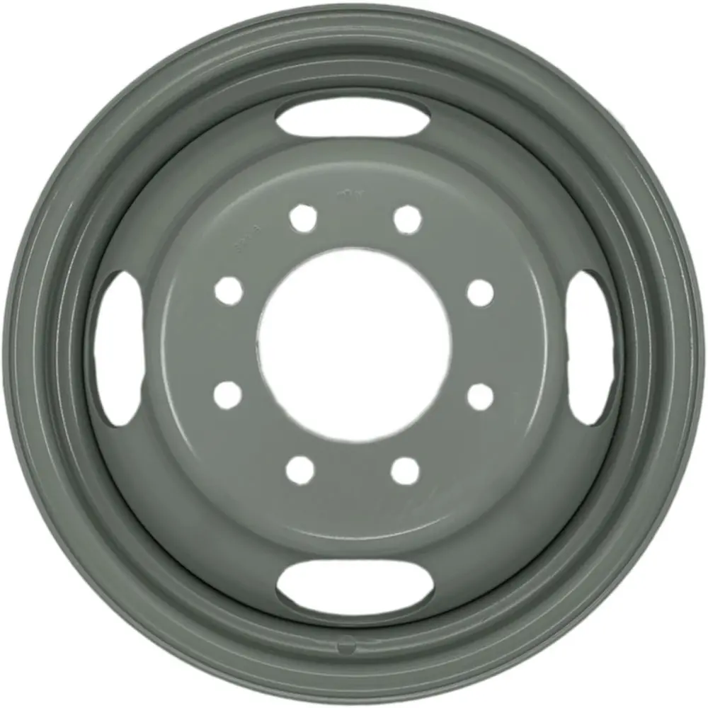 Set of 6 New 16x6 16" Dually Wheel for 1988–2002 Chevy Express GMC Savana 3500 | OEM Design Steel Rim | Grey Silver | Front or R