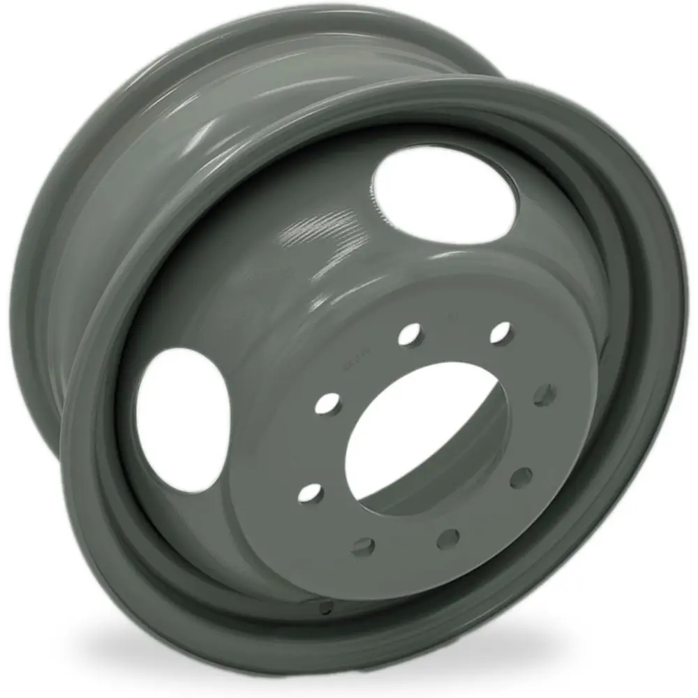 Set of 6 New 16x6 16" Dually Wheel for 1988–2002 Chevy Express GMC Savana 3500 | OEM Design Steel Rim | Grey Silver | Front or R