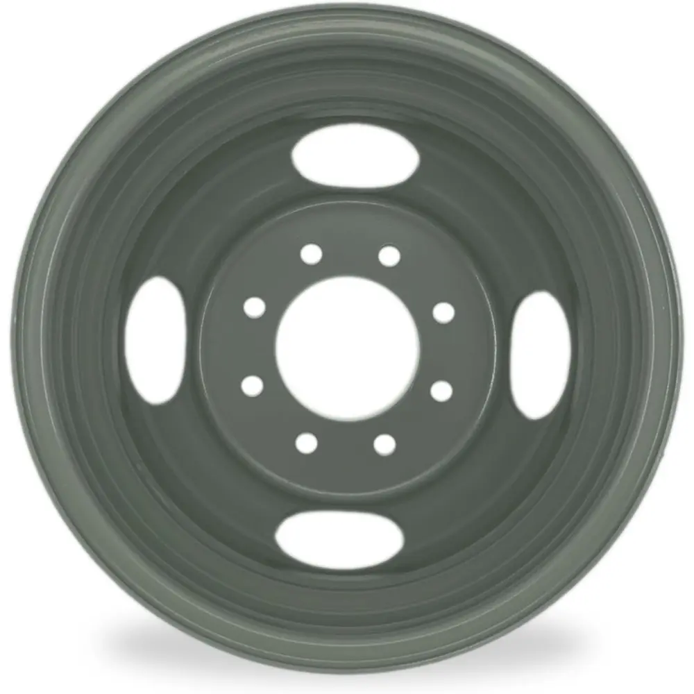 Set of 6 New 16x6 16" Dually Wheel for 1988–2002 Chevy Express GMC Savana 3500 | OEM Design Steel Rim | Grey Silver | Front or R