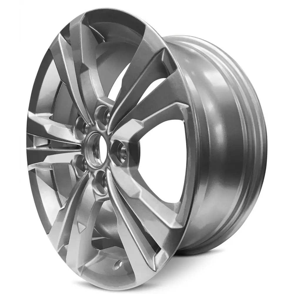 For 2010-2017 Chevrolet Equinox 17 Inch Painted Silver Rim - OE Direct Replacement - Road Ready Car Wheel
