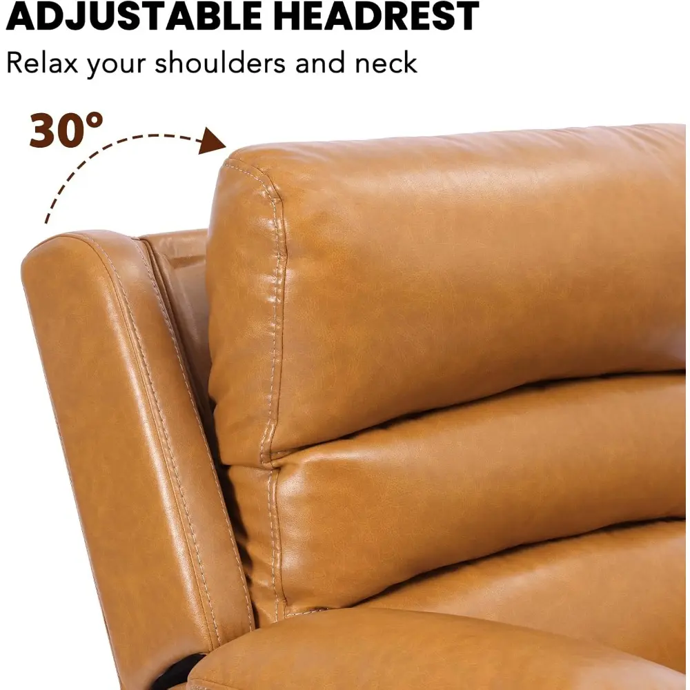 Real Zero Wall Hugger Recliners, Dual Motor Power Recliners for Small Spaces, RV Recliner Chair for Living Room, Bedroom, Breath