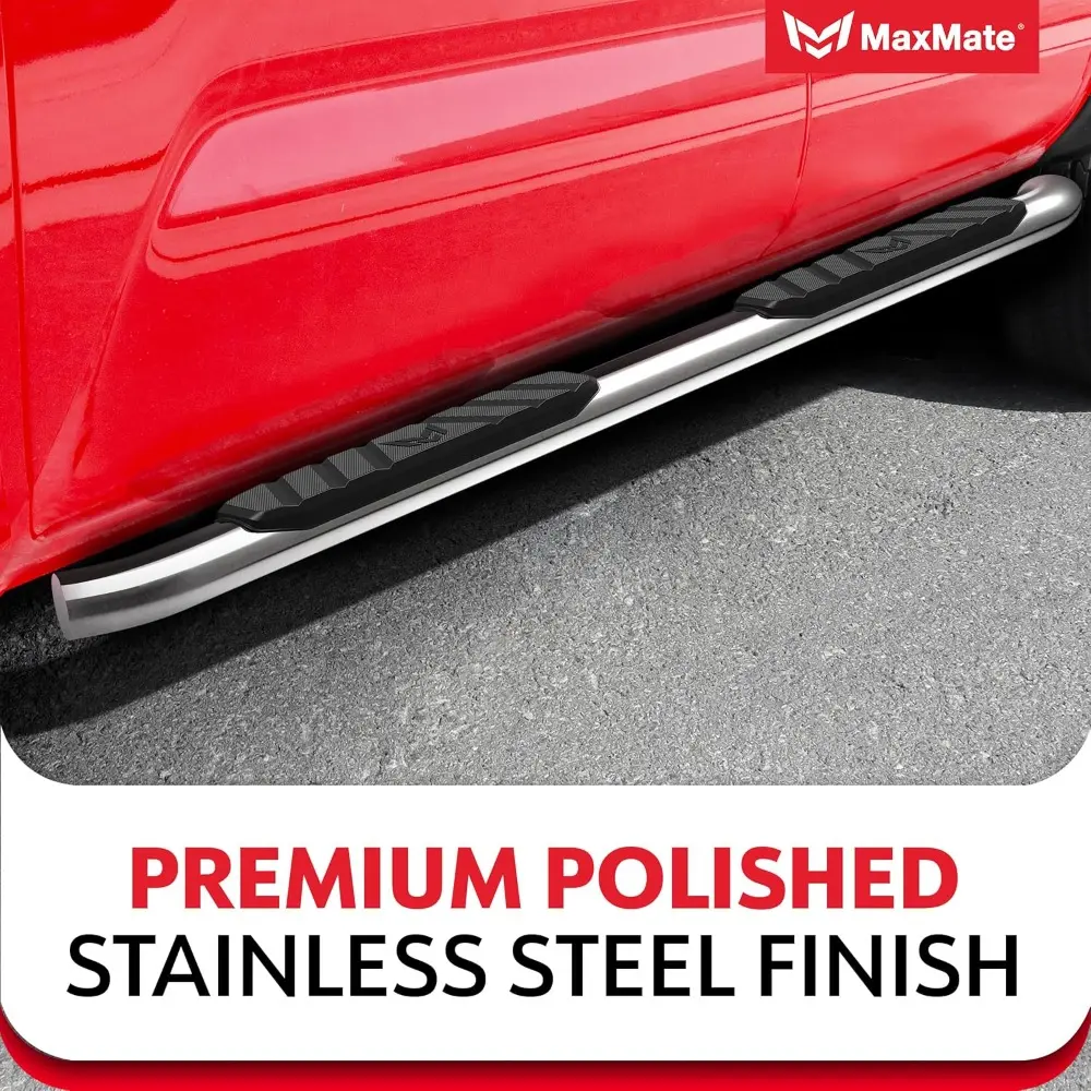 3.5" Oval Nerf Bar Side Steps Compatible with 2009-2018 Dodge Ram 1500; 2010-2025 2500 3500; 2019-2024 Classic | Crew Cab | SS2