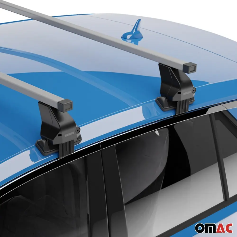 Smooth Roof Racks Cross Bars Carrier for Ford Fusion Sedan 2013-2020 Gray 2Pcs Anti-Theft for Travel Kayak Canoe Surf Ski Snowb
