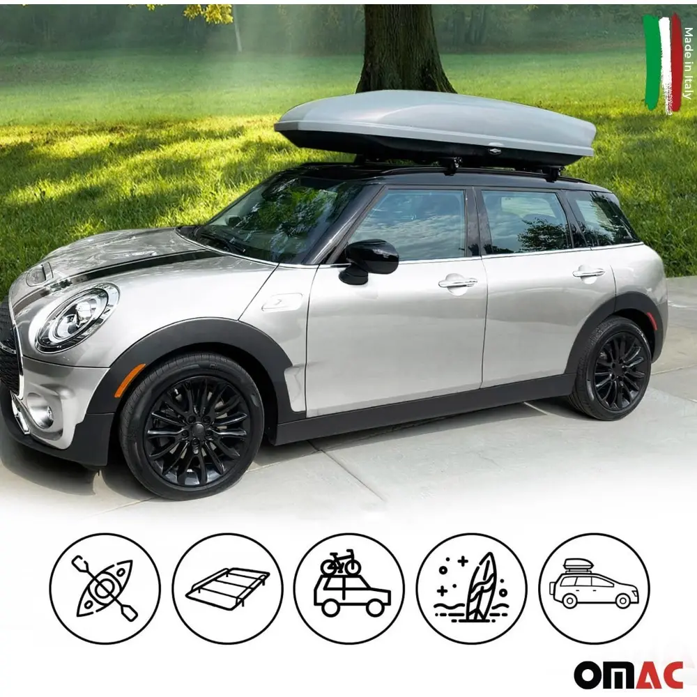 Beamar Roof Rack Cross Bars for Car, SUV, Truck, 58 inches, Aluminium, 220 Lbs, Black