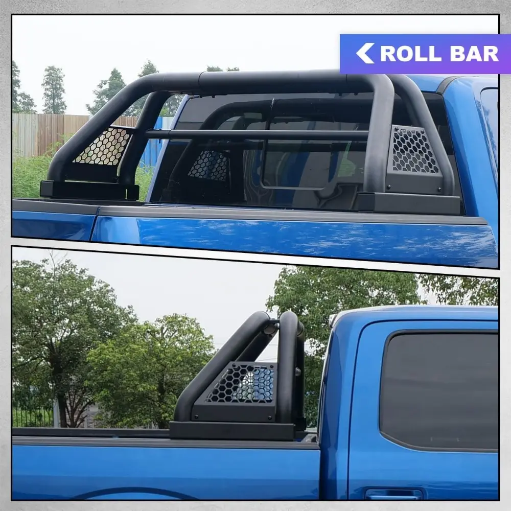 Wolfstorm Roll Bars for Universal Full Size Pickup Trucks, Chase Rack Sport Bar for Trucks Chevrolet S-10 Colorado/GMC Sonoma/Je