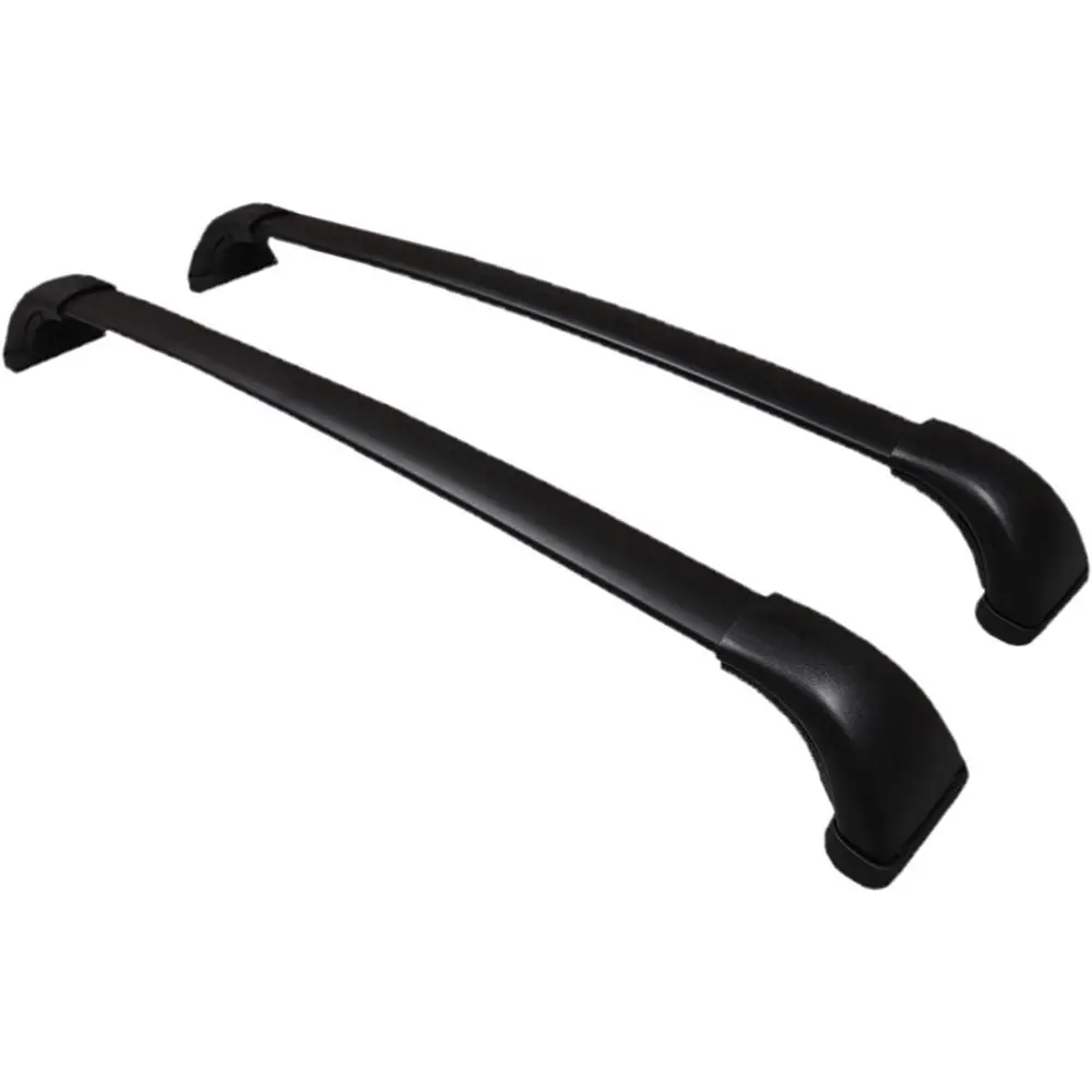 Genuine Highlander Roof Rack Cross Bar Set PT278-48170. 2 Black Cross Bars. 2014-2019 Highlander XLE, Limited & SE.
