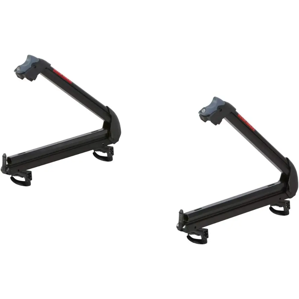 Fishing Pole Rod Car Rack Mount, ReelDeal 4 Ski & 2 Snowboard Holder w/ SKS Locks