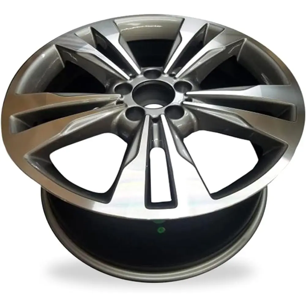 New 18x8.5 18" Wheel for 2014–2016 Mercedes-Benz E-Class, E350, E400 | OEM Design Alloy Rim | Machined Grey | Front or Rear Sing