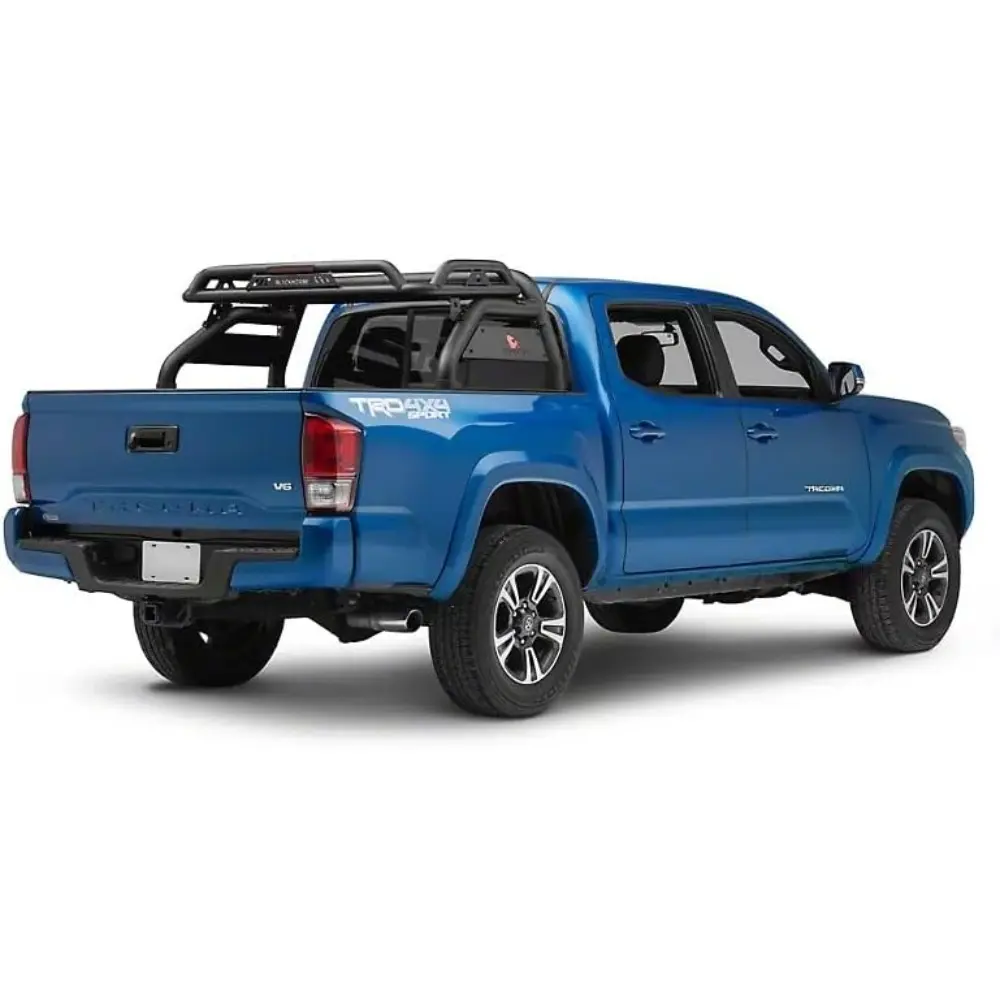 Black Horse Atlas Roll Bar Black Compatible with 2015-2023 Toyota Tacoma-ATRB-TOTAB