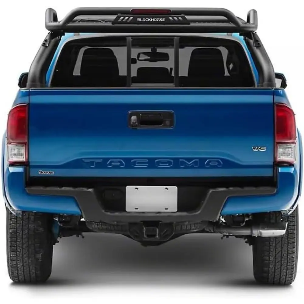 Black Horse Atlas Roll Bar Black Compatible with 2015-2023 Toyota Tacoma-ATRB-TOTAB